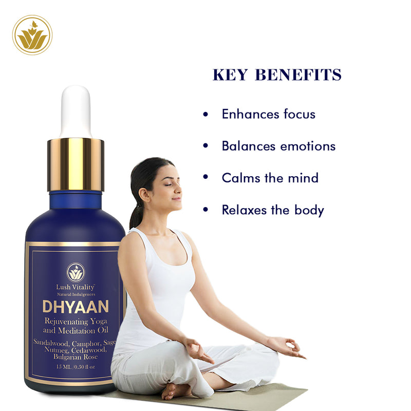 DHYAAN Rejuvenating Yoga and Meditation Oil